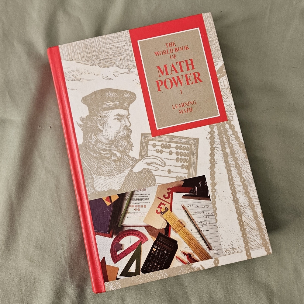 1996 The World Book of‎ Math Power Vol 1 Learning Math Hardcover Mathematics